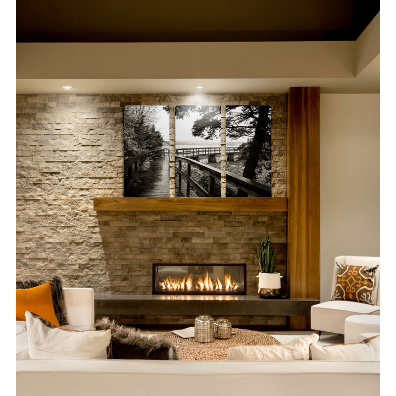 3 - Pieces, 24" H x 36" W x 1.5" D