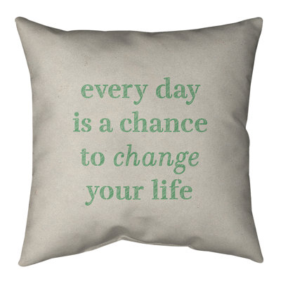 Reversible Throw Pillow