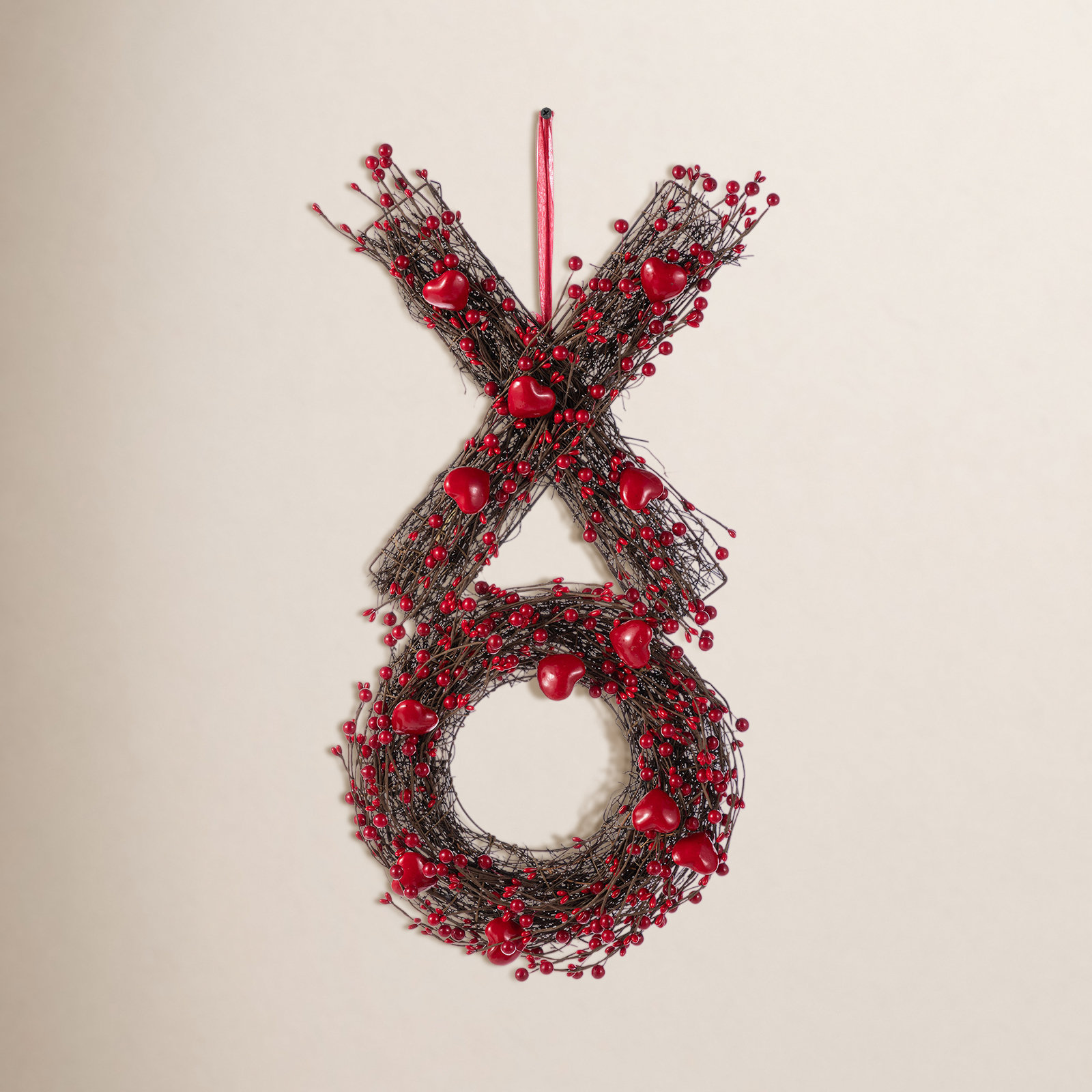 24" Valentine's Day Wreath
