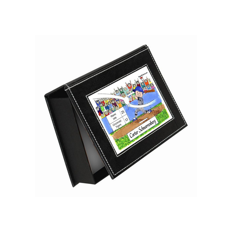 Faux Leather Memory Box
