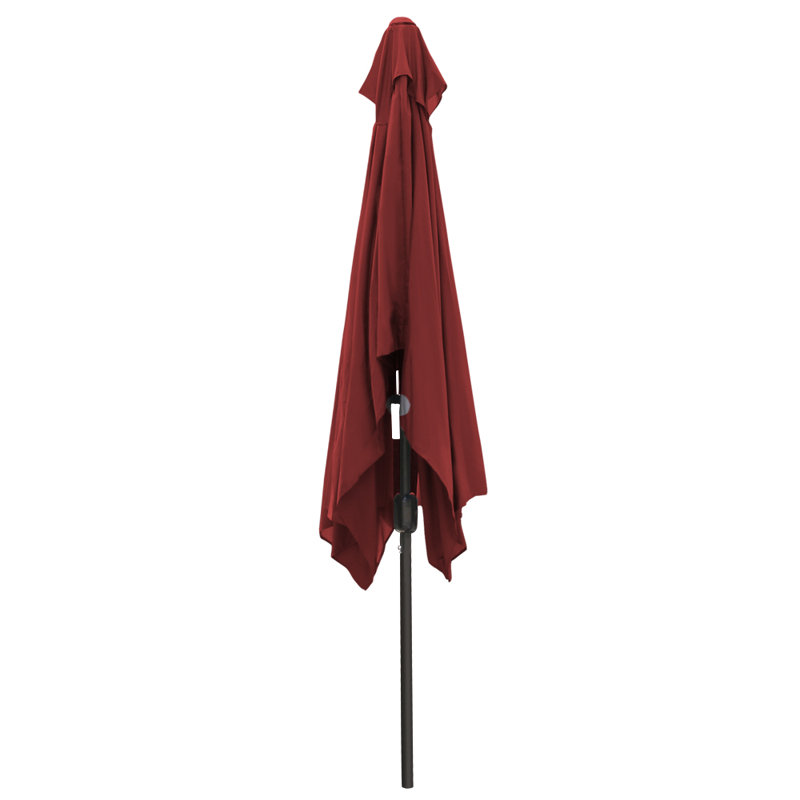 300cm Market Parasol, Wine Red