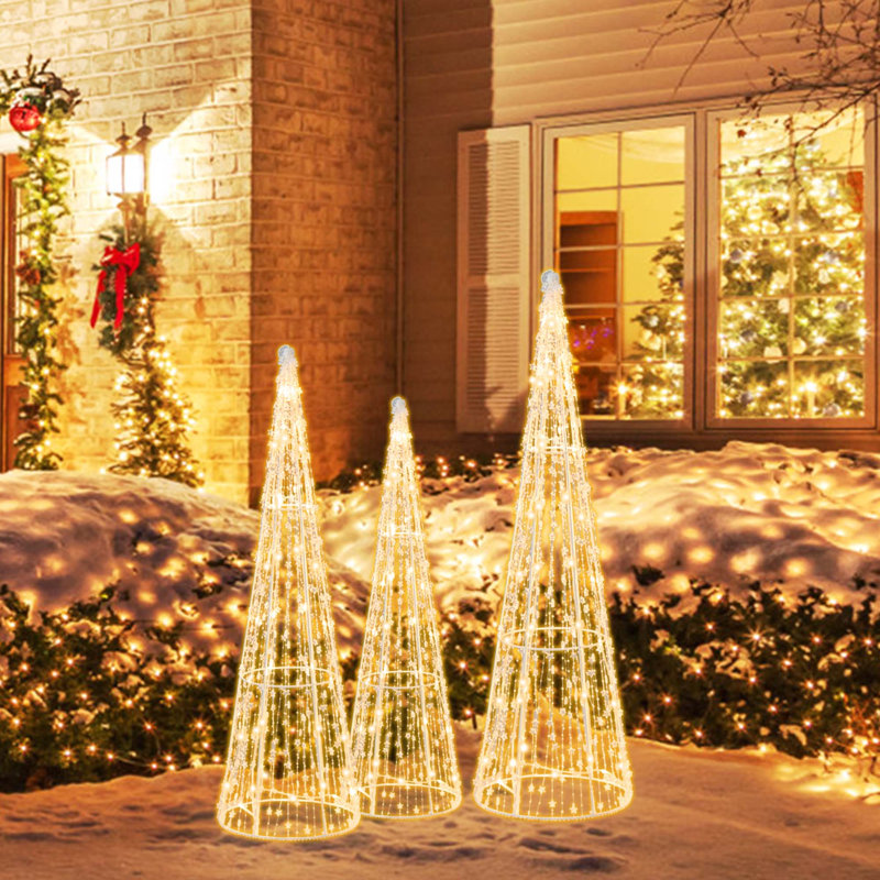Metal Outdoor Christmas Decoration