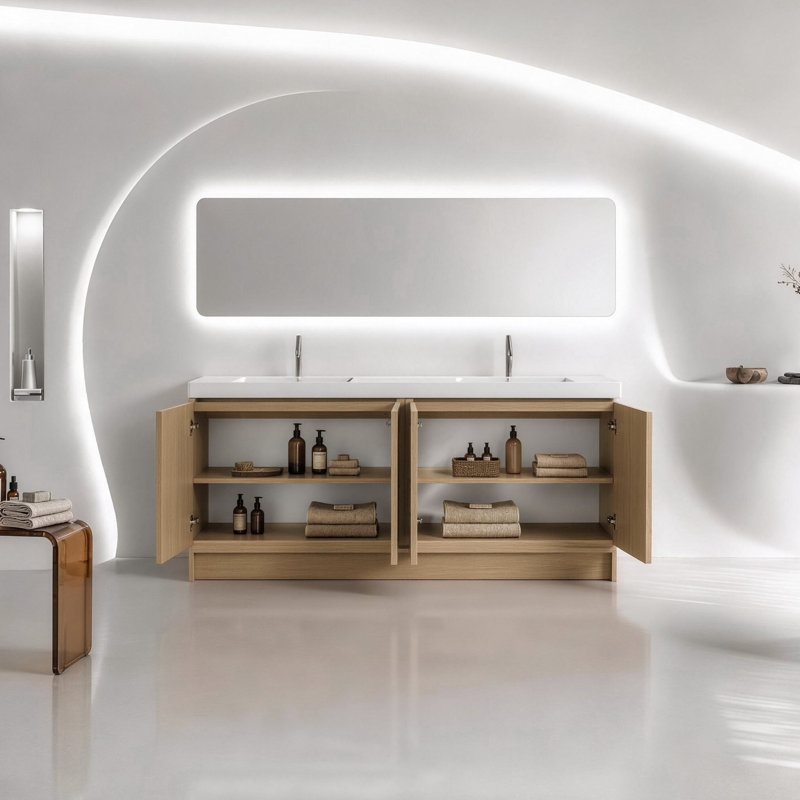 Meuble-lavabo autoportant LTA, 60"