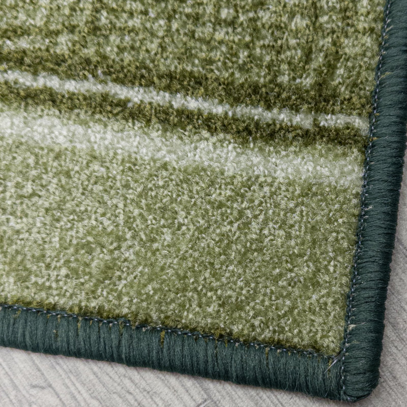 Runner Abstract Machine Tufted Area Rug, Runner 100 x 420cm