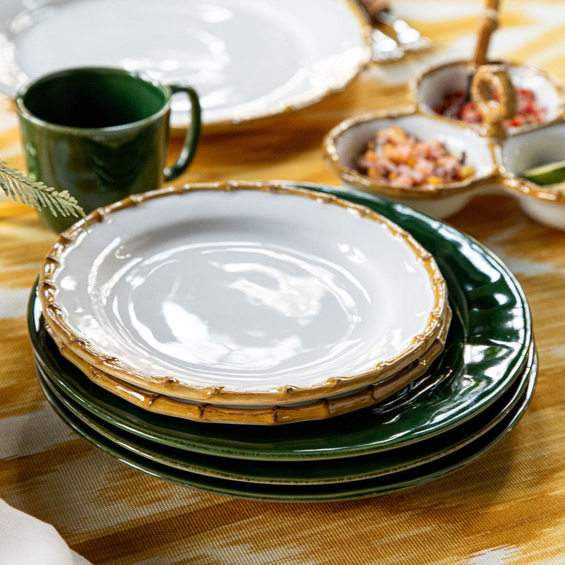 Bamboo Side/Cocktail Plate