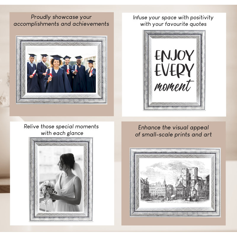 Silver Embossed Picture Frame