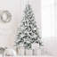 Arbre de Noël 5 pi avec 768 pointes, arbre à charnières en PVC réaliste pour la décoration des Fêtes-118439167