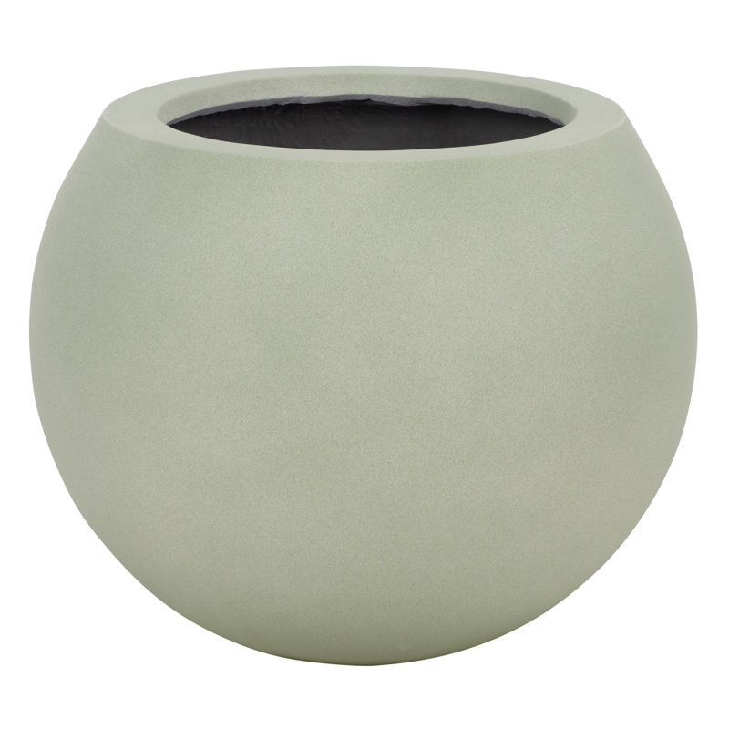 Sedgewickville Handmade Concrete Pot Planter, Sage