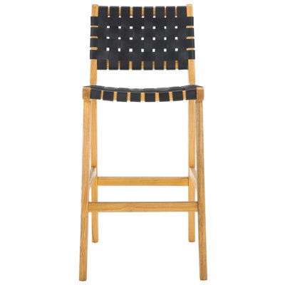 Alston Leather Stool