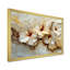 Citronnelle, fleurs d'hibiscus sur fond de marbre crème - art mural hibiscus-1330518983-1106735239-1330518990