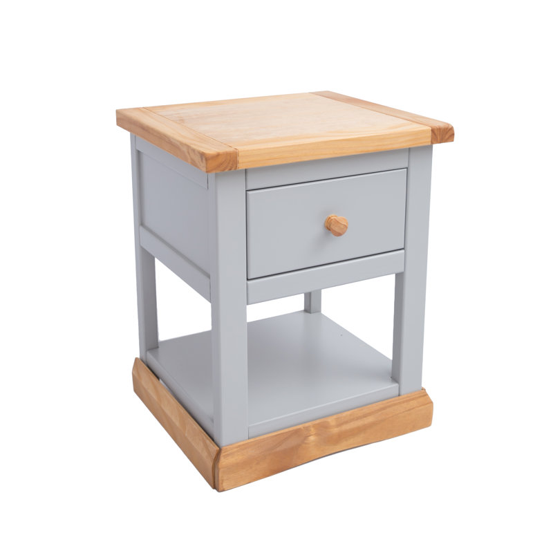 Schaefer 45cm W Plywood / Laminate Board Bedside Table