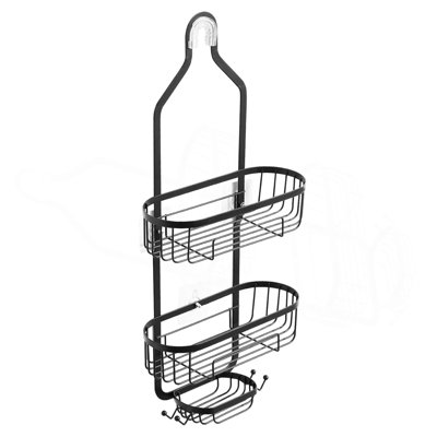Support de rangement pour douche à 3 niveaux