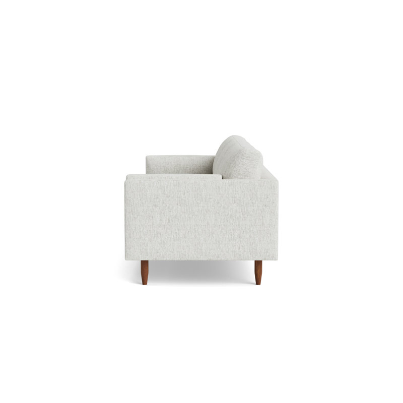 Skinny Fat Sofa (95"), Performance Weave - Snow