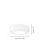 Bot Ceiling/Wall Lamp 45 White Crystal Glossy White L22gg Ul-857782216