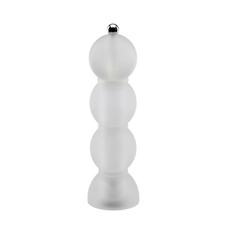 Bobbin Salt or Pepper Mill, Clear