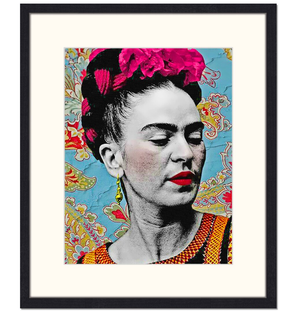 Gerahmtes Poster Frida Kahlo