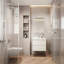 Armoire à pharmacie 24 po x 32 po à fixation murale ou encastrée avec miroir-751403702-751403691