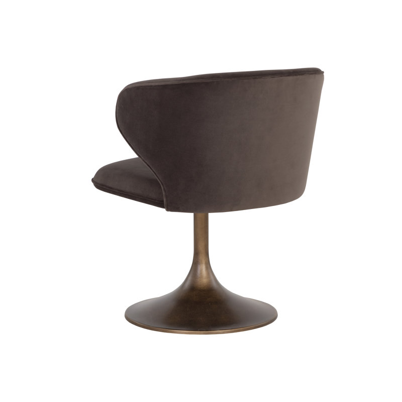 Simone Upholstered Dining Chair, Gray