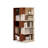 Beige + Walnut Modern Manufactured wood Standard Bookcase-118728671