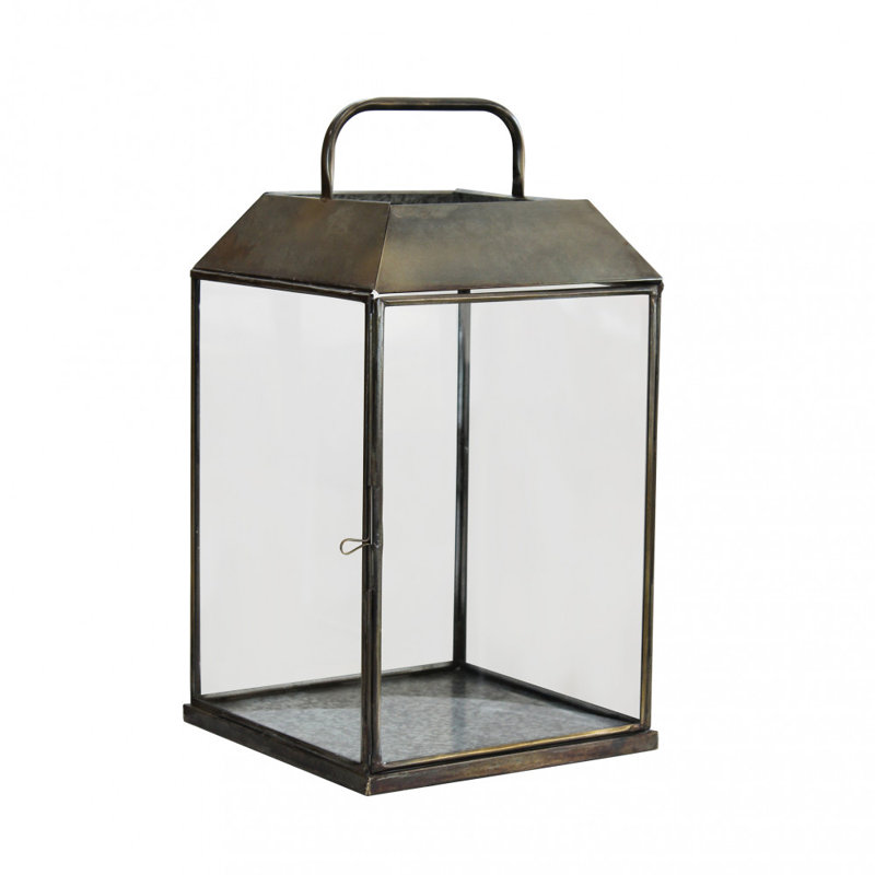 Floor Lantern, 46cm H x 25cm W x 25cm D