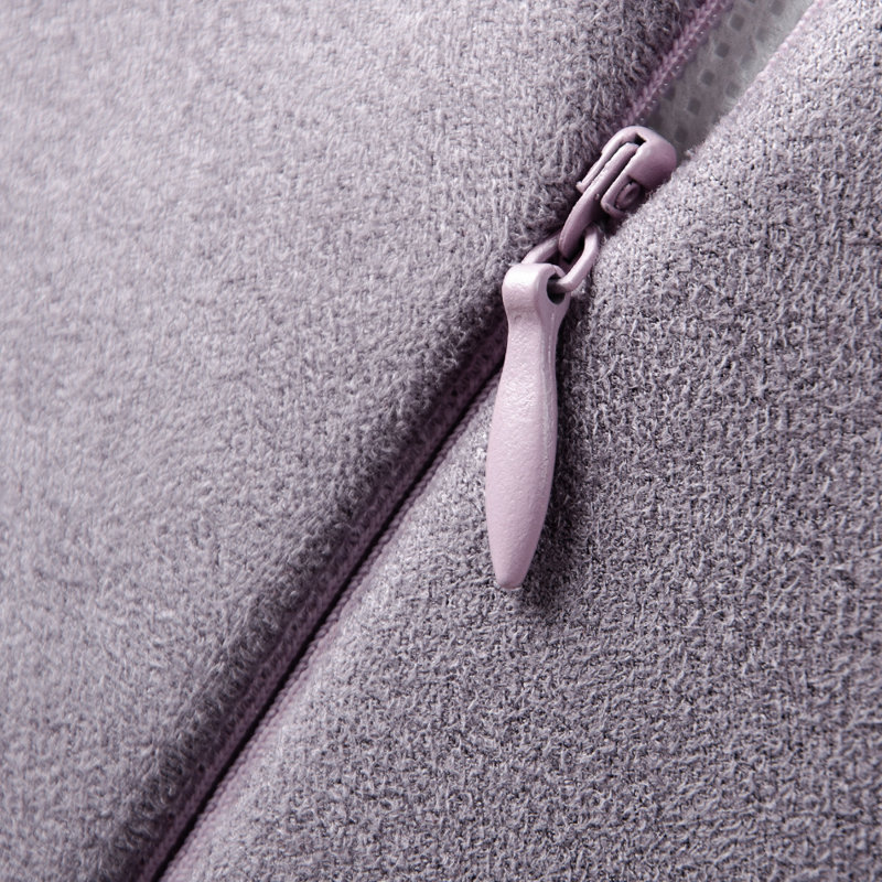  Housse de coussin 3D Flower, Mauve foncé