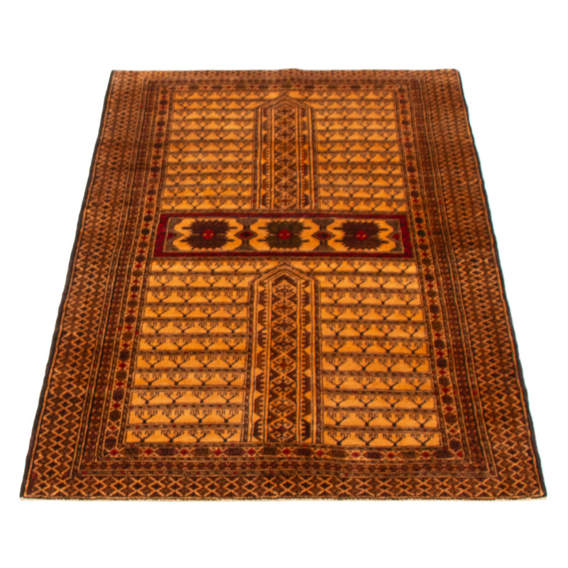 Teimani Brown Rug 3'8" x 6'4"