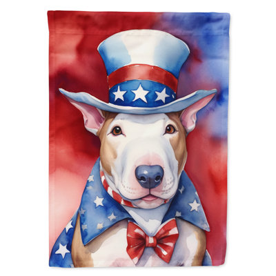 Patriotic American House Flag