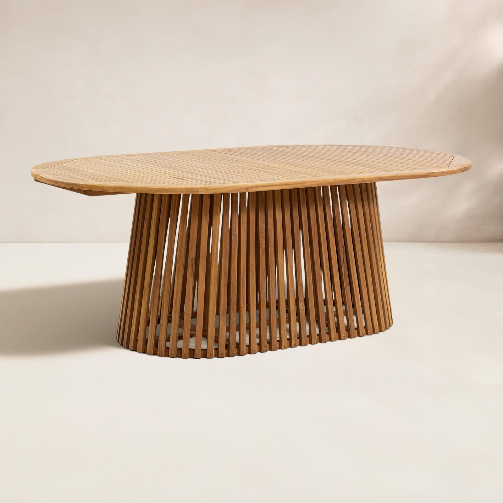 78" Teak Patio Dining Table