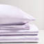 Collection de draps de luxe en satin très grand lit - infroissable - confortable, compatible avec un matelas jusqu'à 16 po, 1 drap plat, 4 taies d'oreiller ajustées, douceur au toucher, minimisation des bris, literie d'ensemble, ajustement et douceur,-138449399-138449402