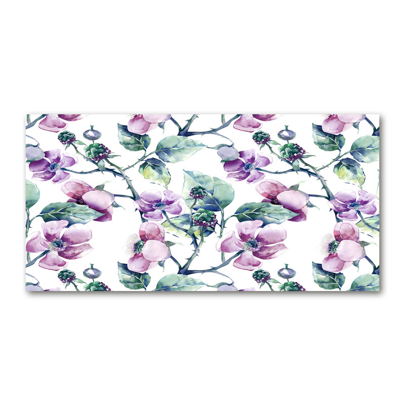 50cm W x 100cm L Glass Peel and Stick Panel
