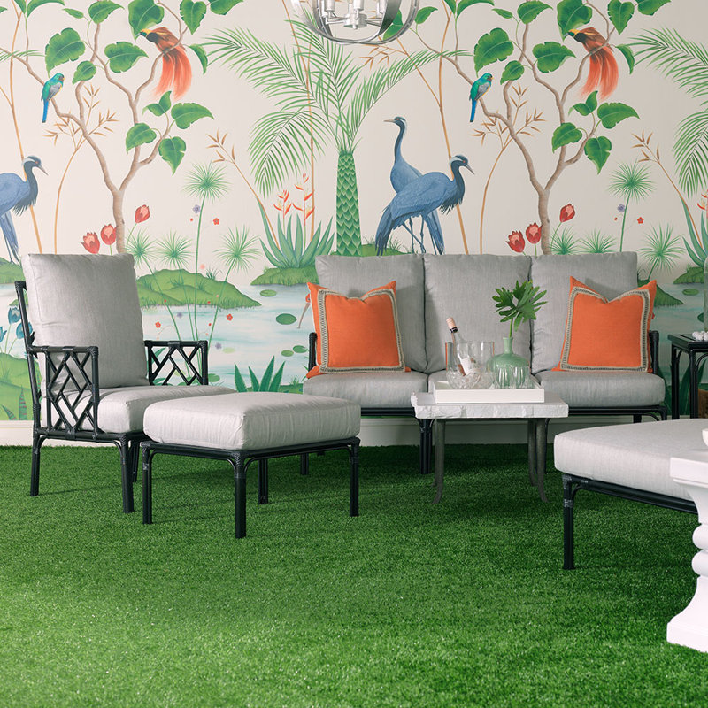 Tobi Fairley Outdoor Ottoman