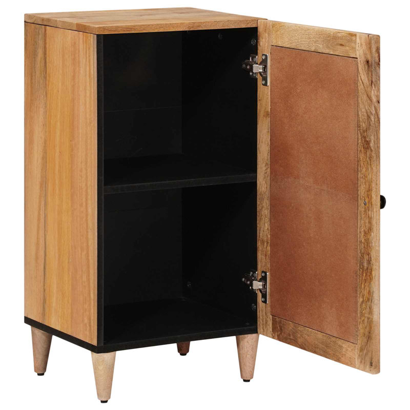 Vidaxl Sideboard With Storage With Door Solid Mango Wood Dining Indoor Cabinet