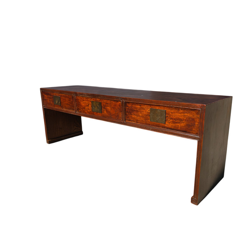 57.1 in. Solid Wood Console Table