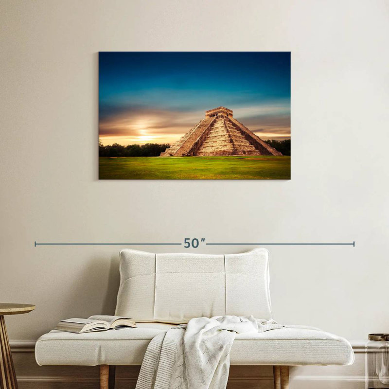 Pyramide Adella Chichen Itza, H 24 po x l 36 po