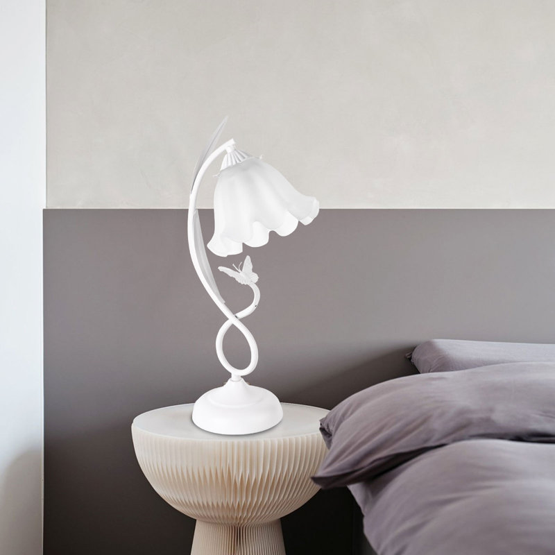 Lampe arquée en métal Mikeyah