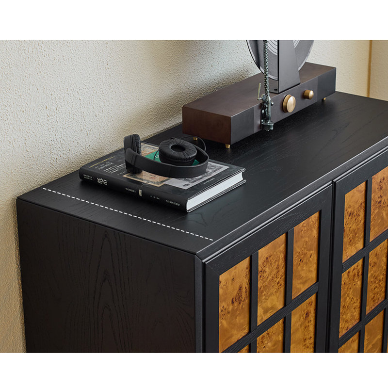 Armoire d'appoint de style rétro moderne