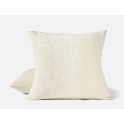 Angeles Organic Matelasse Sham