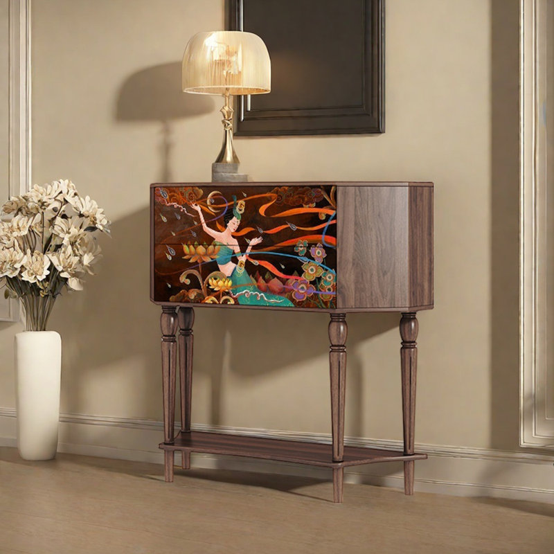 Buffet de rangement 33,5 po, Brun