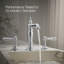 Artifacts® Widespread Bathroom Faucet with Drain Assembly-19194447