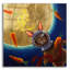 «Journey to the Moon» par Lucia Heffernan, art mural en verre acrylique-729083492