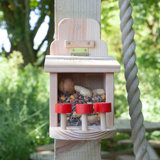 Mio Wood Hanging Squirrel Feeder