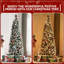 Arbre de Noël artificiel givré pré-éclairé-1502671231