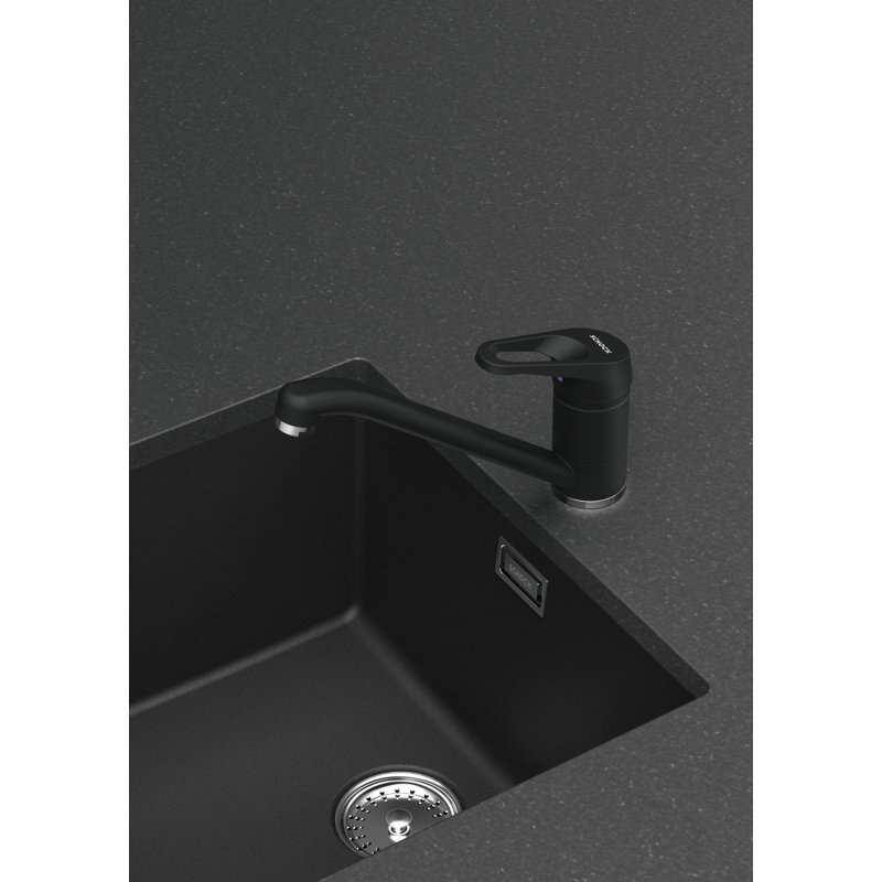 High Pressure Single Lever Monobloc Tap, Nero