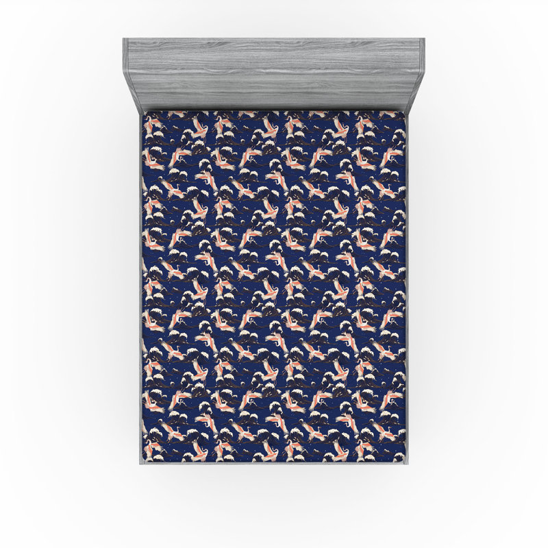 Drap-housse japonais Ambesonne, Drap-housse très grand californien