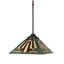 Chloe Lighting Firman Tiffany-style 1-light Mission Ceiling Pendant 12" Shade
