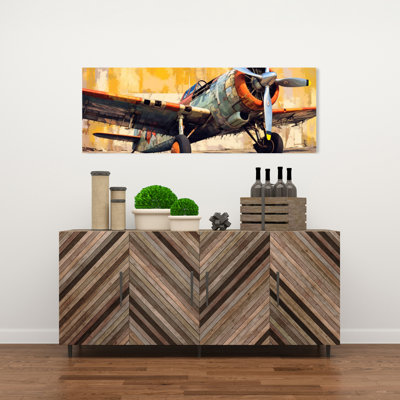 Transport sur toile bleue - Startup Home Decor Art