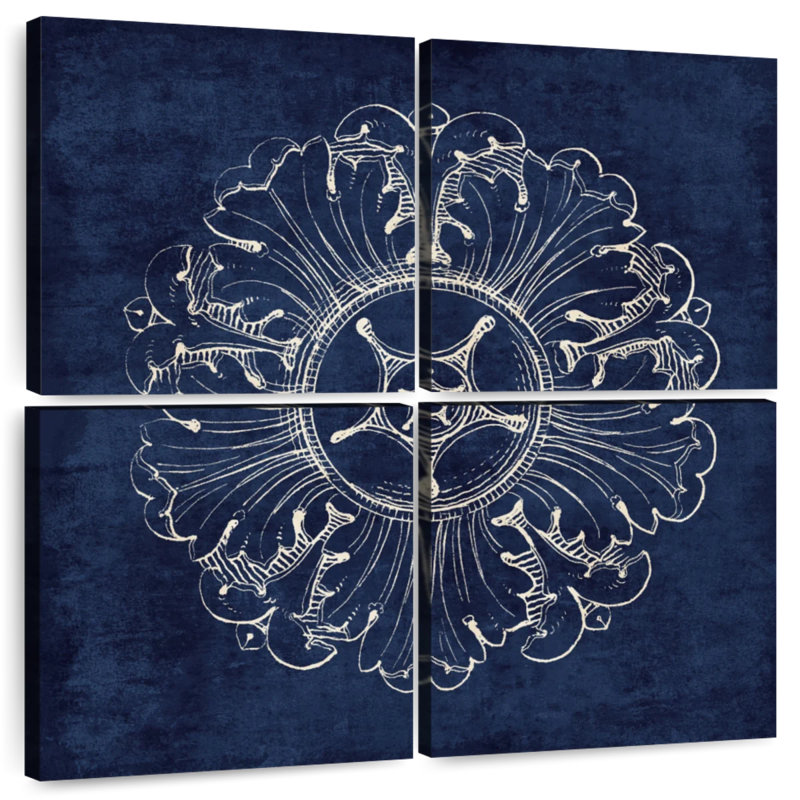 Rosette VI Indigo