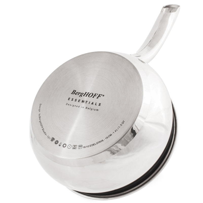 Saucière en acier inoxydable 18/10 BergHOFF, Argent, H 6,25 po