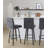 Hank 30" Fixed-Height Barstool With Bent Wood Legs & Round Footrest - Set Of  2-109576111-109576109