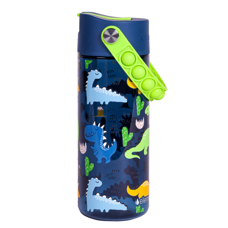 Elemental® Splash Pop 18-Oz. Tritan Water Bottle (Dinosaur Navy)